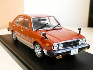 国産名車コレクション 1/43 ホンダ アコード サルーン 1978 塗装荒れ アシェット 旧車 クラシックカー ミニカー ＴC