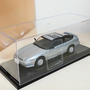 国産 名車コレクション 1/43 日産 180SX RS13 1989 シルバー アシェット 旧車 クラシックカー ミニカー ＴDの画像7