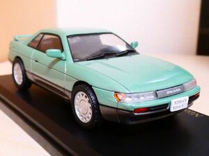 国産 名車コレクション 1/43 日産 シルビア S13 1988 ② アシェット 旧車 クラシックカー ミニカー ＴD