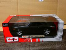 マイスト Maisto 1/18 2006 Dodge Challenger Concept ダッジ チャレンジャー コンセプト 黒 アメ車 ミニカー マッスルカー_画像1