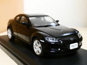 国産 名車コレクション 1/43 マツダ RX-8 2003 黒 アシェット 旧車 クラシックカー ミニカー ＴD