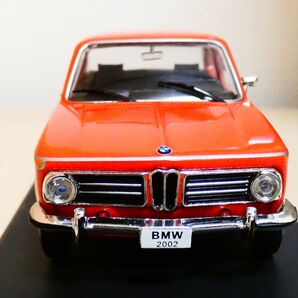 国産 名車コレクション 1/43 BMW 2002 1968 赤 アシェット 旧車 クラシックカー ミニカー ＴDの画像3