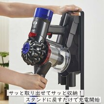 訳ありB級品★ダイソン用スタンド 掃除機 スタンド dyson スリム アイリスオーヤマ 東芝 マキタ###訳小坂掃除機台CQCDZ###_画像1