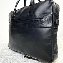 A4◎◆美品 ダンヒル dunhill ウィンザー ビジネスバッグ ブリーフケース ハンドバッグ ビジネス メンズ レザー 本革 PVC 黒 ブラック 鞄_画像1