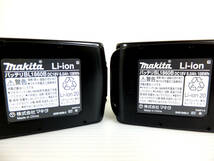 B1805 新品 未使用 makita マキタ 純正 バッテリー BL1860B 18V 6.0Ah 2個セット まとめ 電動工具_画像4