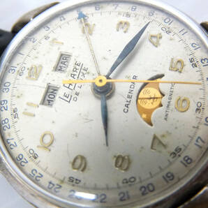 B1845 LE PHARE DELUXE ルファール ムーンフェーズ 手巻き ビンテージ 腕時計 現状の画像9