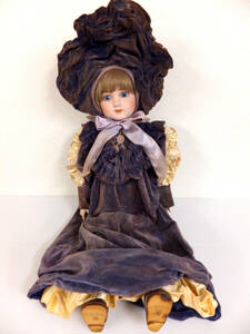 B1719 Collector's Doll CD-111 AT コレクターズドール ビスクドール 西洋人形 アンティーク ビンテージ 人形