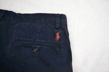 Polo Ralph Lauren ポロラルフローレン PRESTON PANT チノパン W32 ネイビー紺_画像6