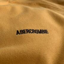 90's Abercrombie & Fitch フットボールTシャツ マスタード ロンT カットソー ビンテージ オールド アバクロ_画像6