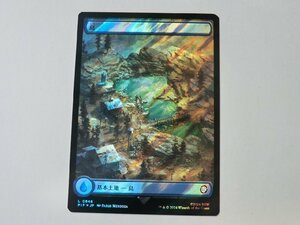 MTG 美品 【フルアートの島（848）（サージFOIL）】 （コモン） Fallout PIP 日 3枚迄