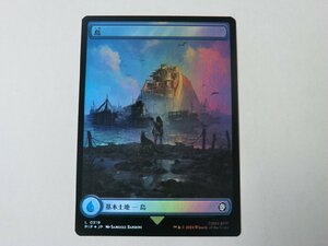 MTG 美品 【フルアートの島（319）（FOIL）】 （コモン） Fallout PIP 日 3枚迄