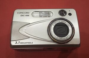 CONCORD　dsc-888 コンパクトデジタルカメラ　ジャンク品
