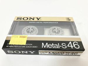 SONY Metal-S 46 メタルポジション TIPEⅣ カセットテープ