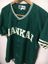 ミズノ MIZUNO ベースボールシャツ 南海 ホークス NANKAI 野球 ユニフォーム ユニホーム シャツ ソフトバンク ホークス SoftBank HAWKS M_画像5