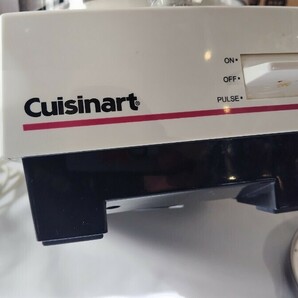 美品 CUISINART クイジナート フードプロセッサー 1.9L DLC-190J 付属品多数 使用数少 業務用フードプロセッサー オプションパーツセットの画像5