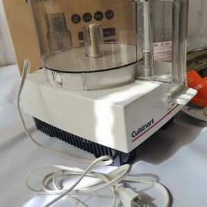 美品 CUISINART クイジナート フードプロセッサー 1.9L DLC-190J 付属品多数 使用数少 業務用フードプロセッサー オプションパーツセットの画像2