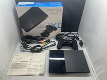 PS2 プレイステーション2 SCPH-90000CB チャコール・ブラック ソフト3本 餓狼伝説アーカーイブズ1 2 ストリートファイターZERO G240324-4_画像2