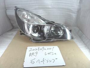 レガシィ DBA-BR9 右ヘッドランプASSY 2.5GT Sパッケージ 4WD 37J 100-20061 84001AJ161