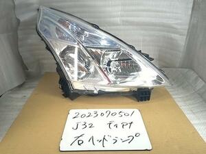 ティアナ CBA-J32 右ヘッドランプASSY 250XV QX1 100-63025 26010-JN00A