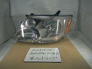 アルファード CBA-ANH15W 左ヘッドランプASSY V AS プレミアム アルカンターラバージョン 4WD 8人 1D2 58-2 81185-58030