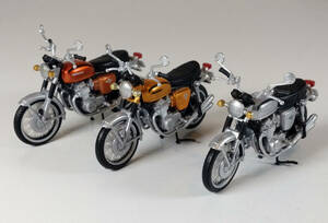 バイクフィギュア　Honda Dream CB750　タカラトミー　3台