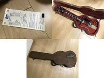 送料無料 Gibson SG '61 Reissue Maestro Vibrola 1999年製_画像7