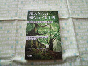 D３ ハヤカワ・ノンフィクション文庫『樹木たちの知られざる生活 森林関係者が聴いた森の声』ペーター・ヴォールレーベン／著 早川書房発行