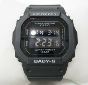 【3-74】稼働品 BABY-G Baby-G 腕時計 クオーツ CASIO カシオ　BGD-565U　黒