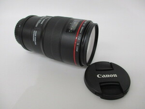 【3-163】Canon キャノン レンズ MACRO LENS EF 100mm　1：2.8 L IS USM