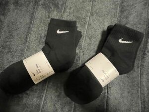 NIKE ナイキ　アンクルソックス　スニーカーソックス　靴下　黒　ブラック