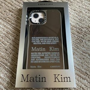 CASETiFY Matin Kim Letter Case 定価9,900円(税込) iPhone15 ケース 新品未使用 送料無料