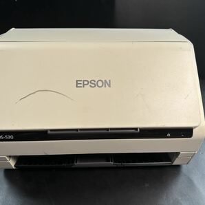 「2FN16」EPSON スキャナー DS-530 ACアダプター無し 動作未確認 現状品の画像1