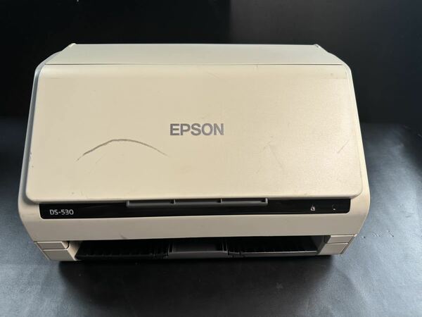 「2FN16」EPSON スキャナー DS-530 ACアダプター無し 動作未確認 現状品