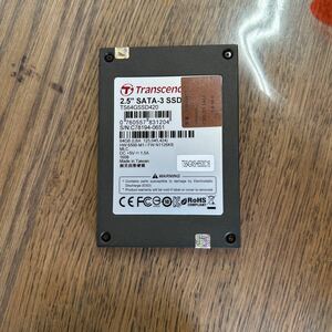 [G]Transcend 2.5 SATA SSD 64GB TS64GSSD420 рабочий товар время использования :20-170H