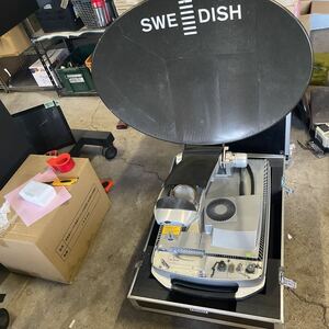 【F】「引取ok」SWE DISH サテライトアップリンクドライブアウェイディッシュ IPT-E Suitcase// PENN ELCOM保護ケース付き