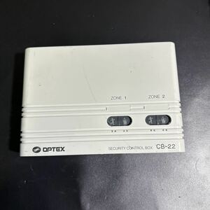 「26_TN3」OPTEX 汎用型防犯受信器 2回線タイプ CB-22 現状出品　本体のみ　^A1_1