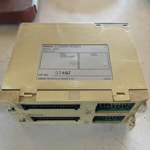 「S243」OMRON PLC C200H-ID501 動作未確認　現状出品　2点セット