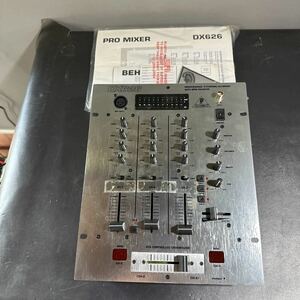 「D761」BEHRINGER ( ベリンガー ) / DX626 Mixer DJミキサー 現状出品