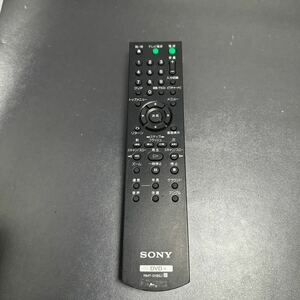 「T12_25K」動作品　SONY ソニー DVDプレーヤーリモコン RMT-D185J