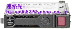 新品 HP 785411-001 900GB 2.5インチ 10,000 RPM、12Gb/秒の転送速度 SATA 内蔵HDD