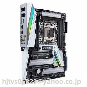 Asus PRIME X299-DELUXE II ザーボード Intel X299 LGA 2066 ATX メモリ最大128G対応 保証ありの画像1