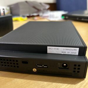 I-O DATA 外付けHDD HDCZ-UT1KC 中古　動作品　初期化