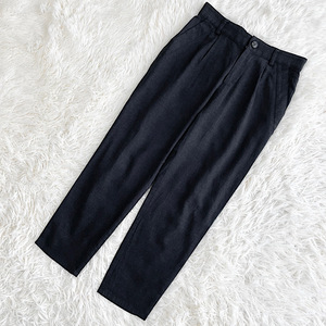 KUMIKYOKU Kumikyoku cropped pants dark gray S1 213