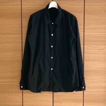 COMME des GARCONS HOMME DEUX 23SS ポリ縮絨シャツ コムデギャルソン オム ドゥ YI CDG HOMME SHIRT FOREVER BLACK JUNYA WATANABE MAN_画像1