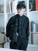 COMME des GARCONS HOMME DEUX 22SS ポリ縮絨シャツ S コムデギャルソン オム ドゥ 山口一郎 YI CDG PLUS SHIRT BLACK JUNYA WATANABE MAN _画像8