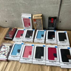 1円スタート 新品 iPhone ケース アップル 手帳型 X 5 6 7 SE など まとめ Apple アイフォン ハローキティー 未使用 アクセサリーの画像1