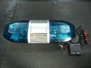 パトライト　パトランプ　青　ブルー　散光式警光燈　NZS-12HMF　DC12V　カセットプレーヤー PAアンプ　点灯確認済み