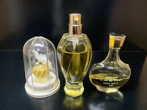 ★NINA RICCI　ニナリッチ　L' Air du Temps　レールデュタン　Parfum 3.5ml EDT 50ml 容量不明　3点セット