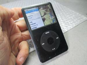 【■Apple iPod classic A1238 (第6世代) 80GB 音楽再生OK　送料185円】ジャンク扱いで★ 