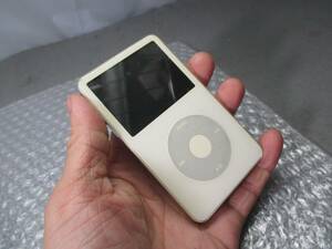 【■iPod classic 30GB 第5.5世代 A1136 音楽再生OK 送料185円】ジャンク扱いで★